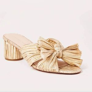 Loeffler Randall Emilia Pleated Knot Mule